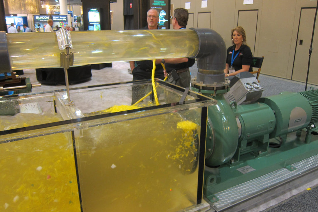 WEFTEC 2012 Chopper Pump video