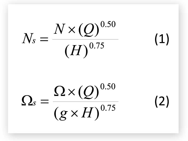 specific-speed-equation