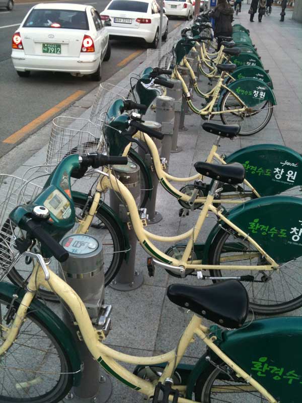 Korean-bicycle-rentals